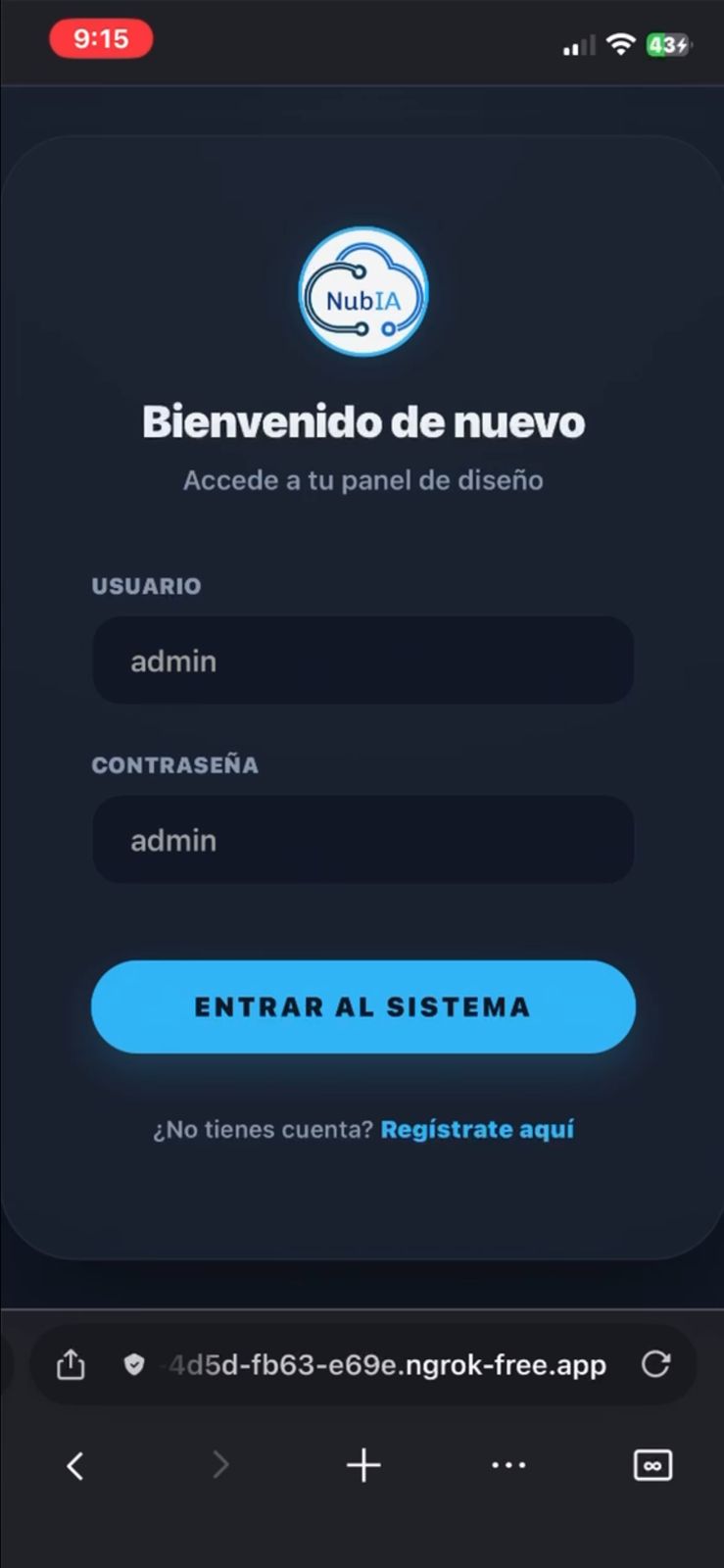 NubIA Frontend 3